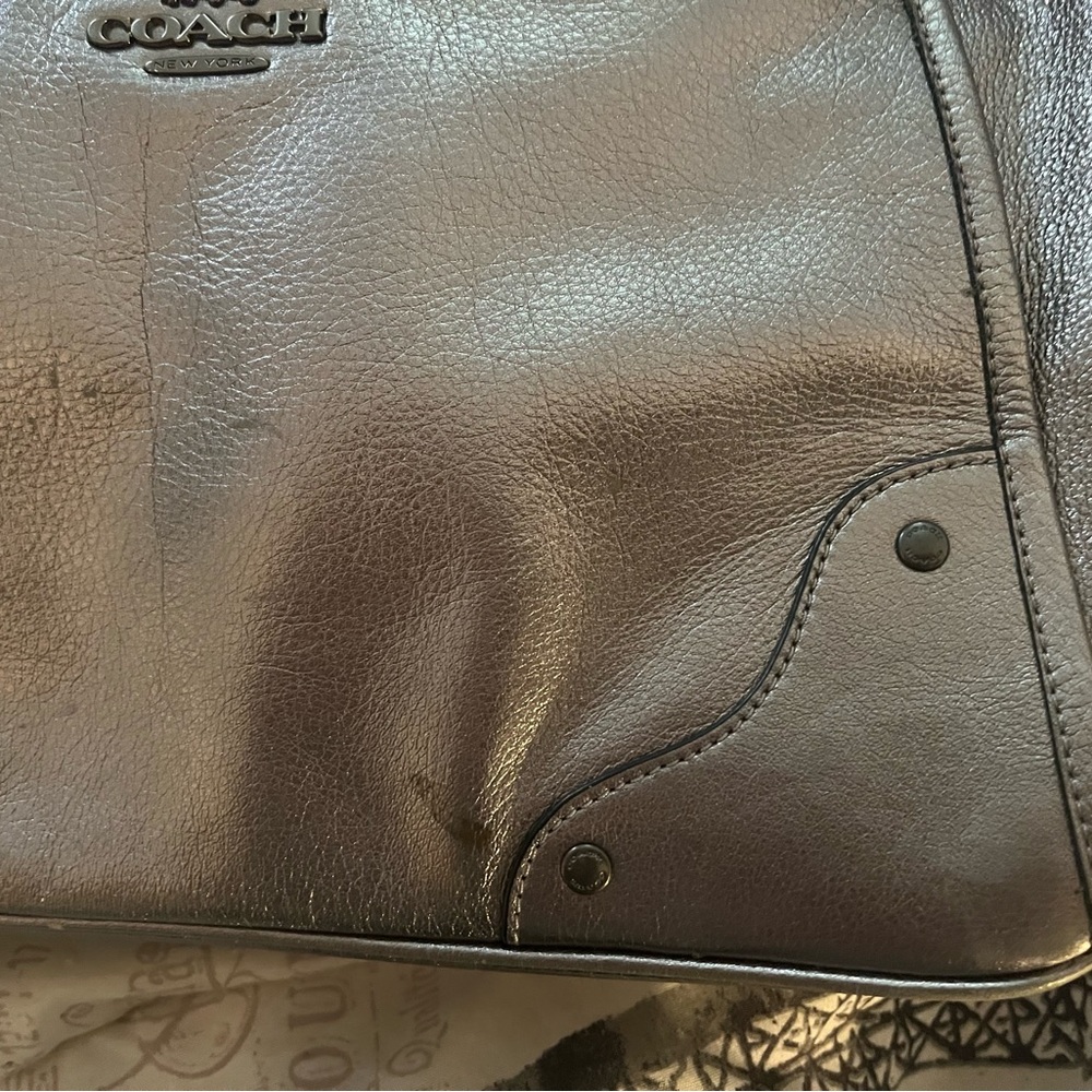 Coach Mickie Metallic cross body - Picture 4 of 7